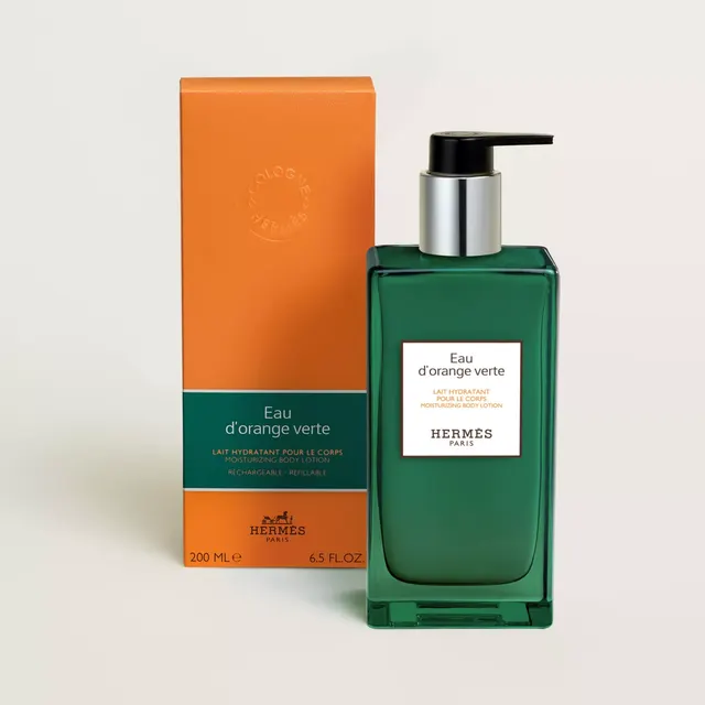 Увлажняющий лосьон для тела Hermès «Оранжево-зеленый источник»