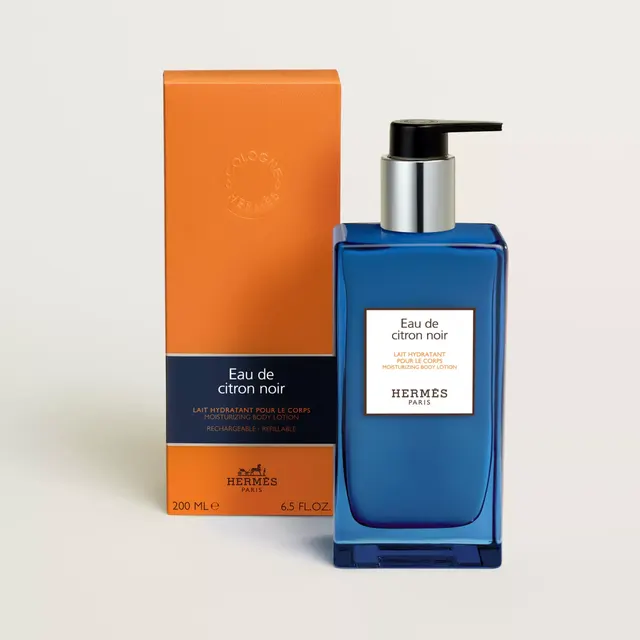 Увлажняющий лосьон для тела Hermes с ароматом черного лимона