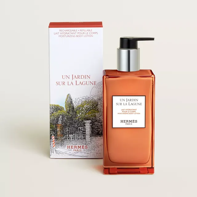 Увлажняющий лосьон для тела «Сады лагуны» от Hermès