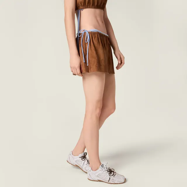 Кроссовки New Balance x Miu Miu 530 SL из декоративной кожи
