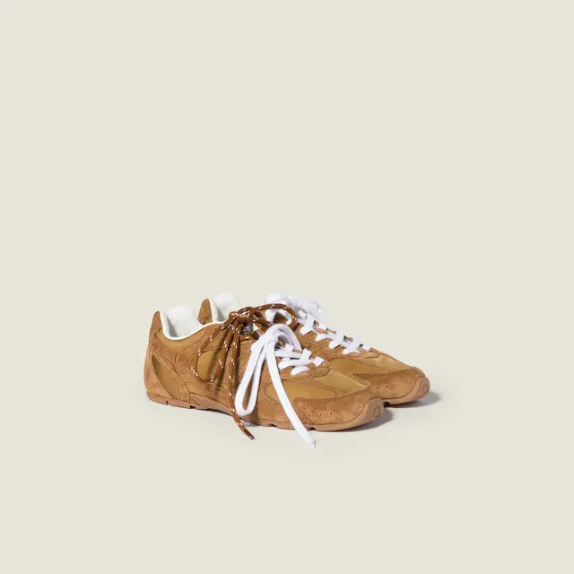 Кроссовки 530 SL New Balance x Miu Miu из технической ткани и замши