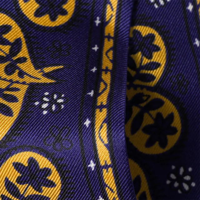 Саржевый шарф с принтом