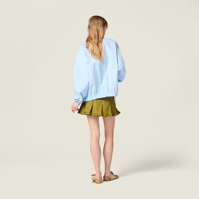 Куртка-бомбер из поплина