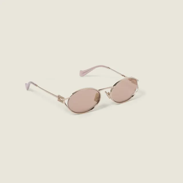 Солнцезащитные очки с логотипом Miu Miu