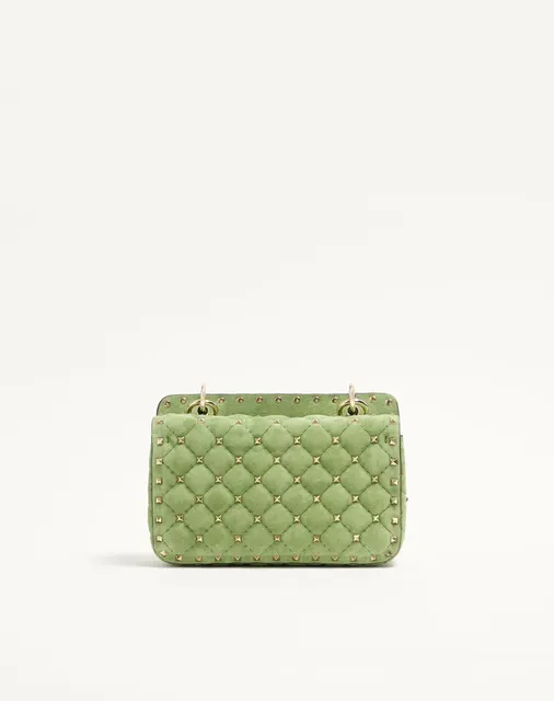 Маленькая сумка Valentino Garavani Rockstud Spike из замши