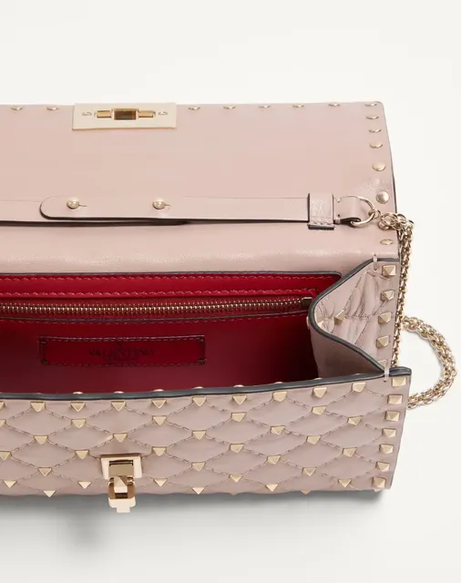 Сумка через плечо Rockstud Spike из кожи наппа