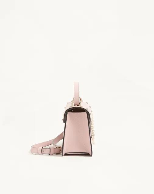 Маленькая сумка через плечо Valentino Garavani Rockstud из зернистой телячьей кожи