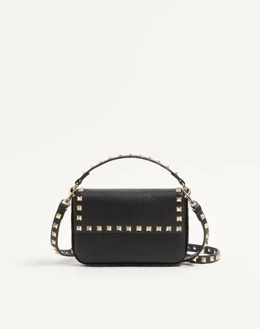 Клатч Rockstud из зернистой телячьей кожи