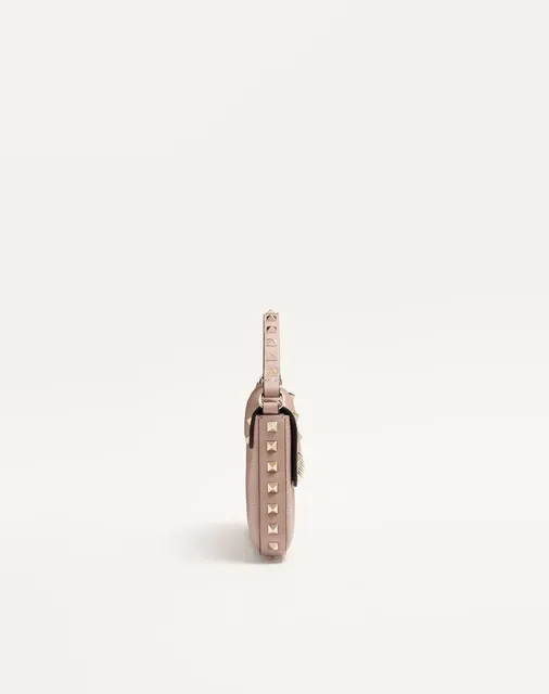 Клатч Rockstud из зернистой телячьей кожи